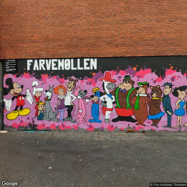 PogoMap.Info - Pokestop - Farvemøllen Vægmaleri